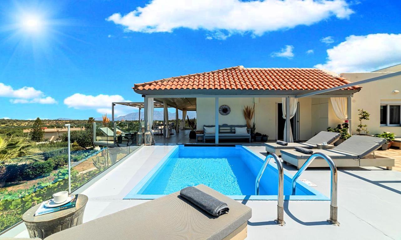 Olive Green Villa Heated Pool Ágios Nikólaos 외부 사진